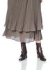 [Natural Beauty Basic] Tiered Pleated Skirt [Item]