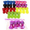 2pairs Waterproof Dog Rubber Boots Anti-slip Cat Puppy Foot Cover Portable Pet Shoes  Outdoor