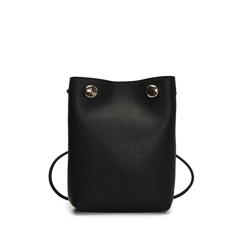 

Сумка для мобильного телефона, нишевый дизайн, сумка-седло, повседневная сумка под мышкой, модная универсальная сумка на одно плечо, кроссбоди, маленькая сумка, женская чёрный