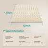 12 Inch Rain Shower Head SUS304 Stainless Steel Ultra Thin Square Fixed Overhead Shower Easy Clean Nozzle Bathroom Fixture