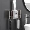 Toothbrush Holders for Bathrooms Toothbrush Holder Wall Mounted Toothpaste Dispenser for Kids Automatic Tooth Brushing Holder Ba