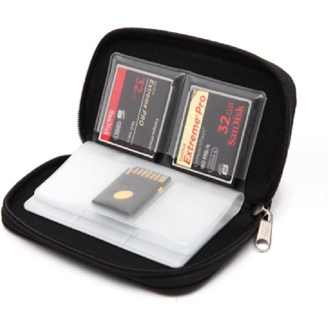1pcs Memory Card Storage Carrying Pouch Case Holder Wallet For CF/SD/SDHC/MS/DS