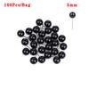 100Pcs Glass Eyes 4/5/8/10 Mm Needle Felting Teddy Bears Dolls Animals Black Eyes for DIY Hand Made Toy Doll Accessories