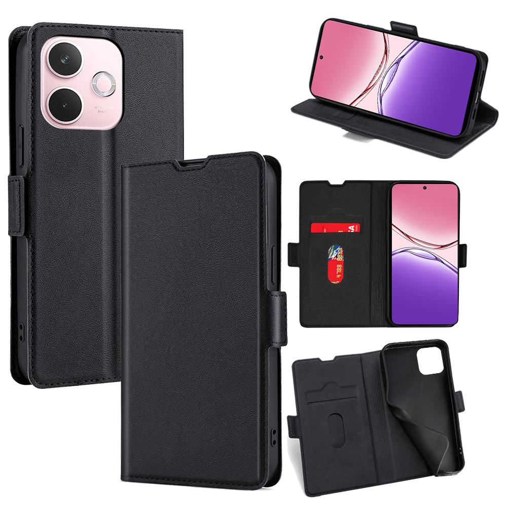 

For Oppo A5 Pro 4G (Global)/5G (Global)/A5 Energy 5G (China) Case Card Holder PU Leather Phone Cover A
