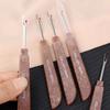 1/10Pcs Steel Thread Cutter Wooden Plastic Handle Seam Ripper Stitch Removal Knife Needle Art Sewing Tool DIY Sewing Accessories