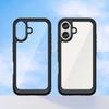For iphone 16 Case For iphone 16 14 13 12 11 Pro Max Cover Fundas Coque Hard Clear Translucent Soft Edge Phone Case iphone 16