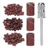 210pcs Replaceable Sanding Bands Electric File Compatible Manicure Sanding Bands  For Gel Manicures