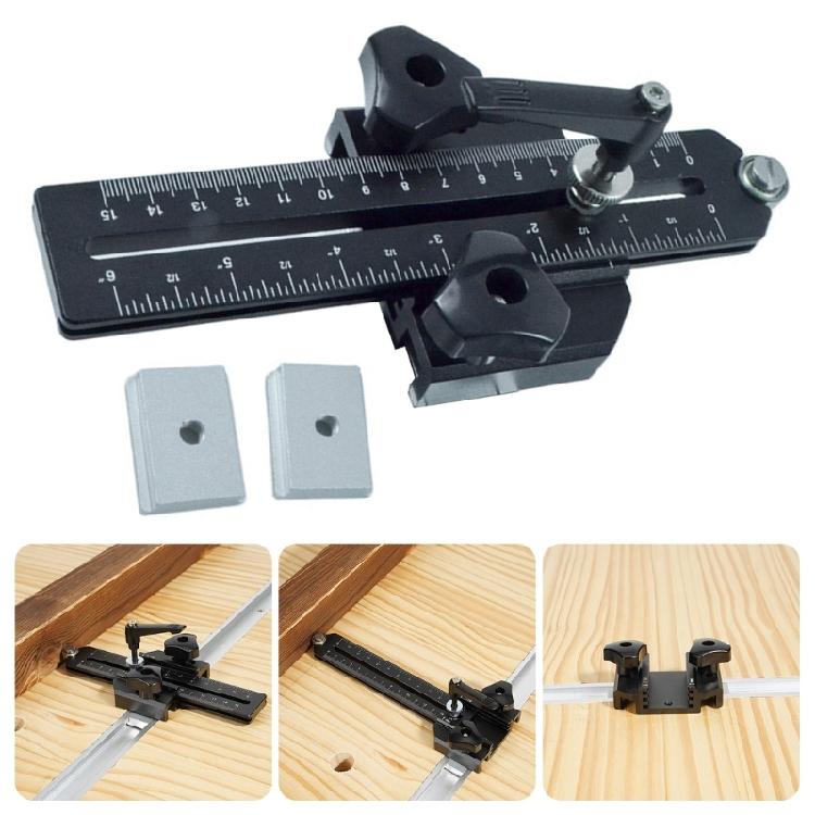T Track Positioning Jig Thin Rips Jig Guide For Cutting On Wood Minimizes Vibration Compatibles With 3/8x3/4 T Slots