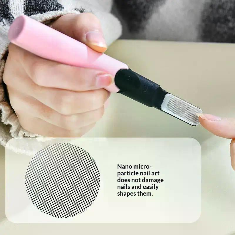 Foldable Electric Nail Drill Machine Nano Nail File Nail Polishing Grinder Portable Quick Polishing For Manicure Pedicure