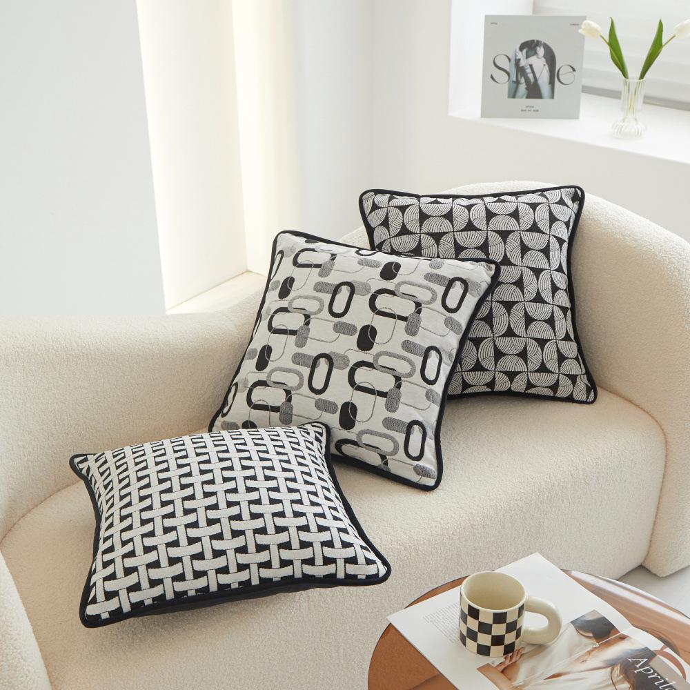 Craft Bed Back Cushion Soft Bag Light Luxury High-end Sofa Pillow