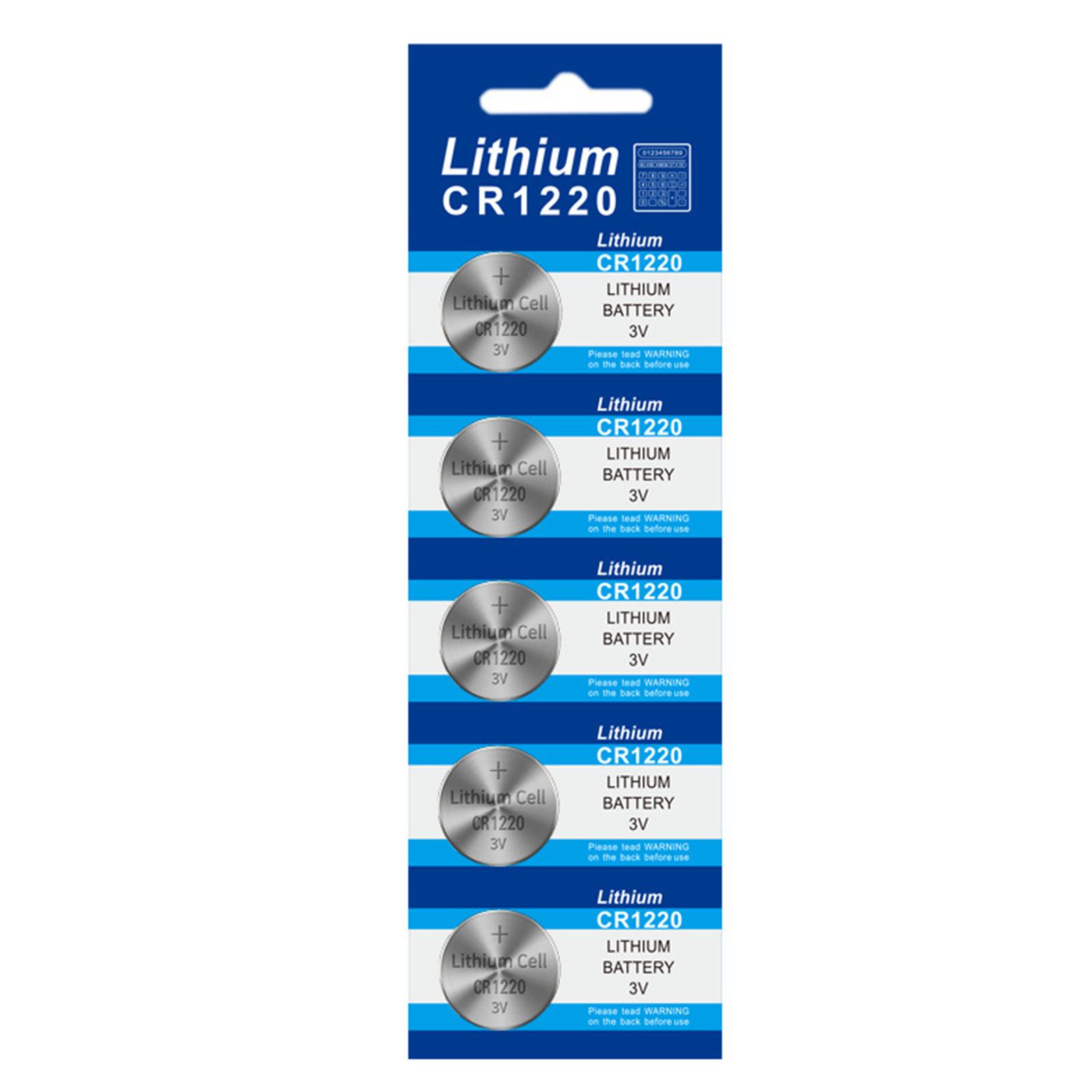 Essential CR1620 CR1220 CR1632 CR2016 CR2032 Литиевые батарейки для часов Калькуляторов Брелок Электроника CR1220-1