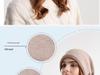 8164 Korean Style Knit Slouchy Beanie - Women's Warm Ear Protection Hat for Large Head Circumference, Autumn/Winter