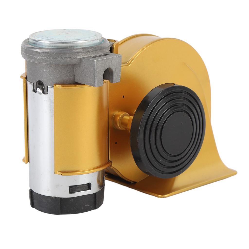 Car Horn Replacement DC12V Car Horn Kit 120DB Water Proof Car Horn Replacement with Relay for Motorcycle Boat DC12V Car Horn Kit