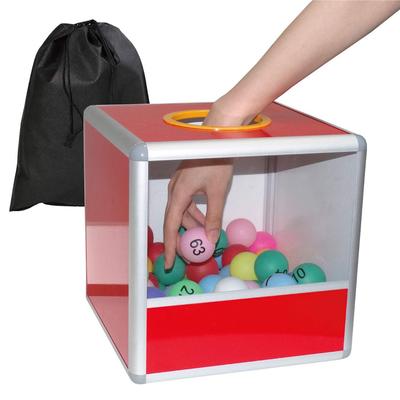 Nullie Bingo Set, Raffle Balls (1-75), with Spare Balls, for Parties and After-Parties (77 Balls)