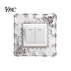 Outlet Sticker Switch European Style Punch Free Plastic Socket Decal Wall-mounted Cover Wall for Home