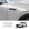 For Mazda CX60 -2024 For cx-80 CX80 2024-2025 Car Shark Gill Fender Side Air Flow Outlet Vent Sticker Trim Decal Car Styling