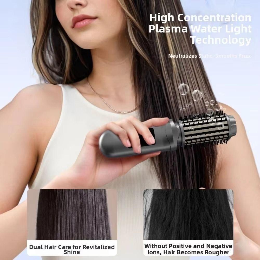 Cordless Electric Hair Straightening Comb 3 Temperature Portable Hair Straightener  Travel Use