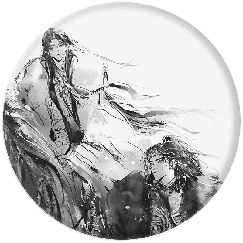 Jiang Jin Jiu Season 4 Anime Tinplate Badge - 2D Millet Pin Gift