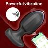 Vibrerende Butt Plug, Anal Plug Voksen Sexleketøy For Kvinner, Anal Vibrator Stimulator Anal Leker For Kvinner Menn Voksen Nybegynnere Glede