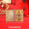 999 Pure Gold Guardian Deities Phone Sticker: Zodiac Buddha Tangka Amulet, Year of the Dragon Edition