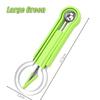 DIY 3 In 1 Watermelon Slice Cutter Scoop Fruit Carving Knife Cutter Fruit Platter Fruit Dig Pulp Separator Kitchen Accessories