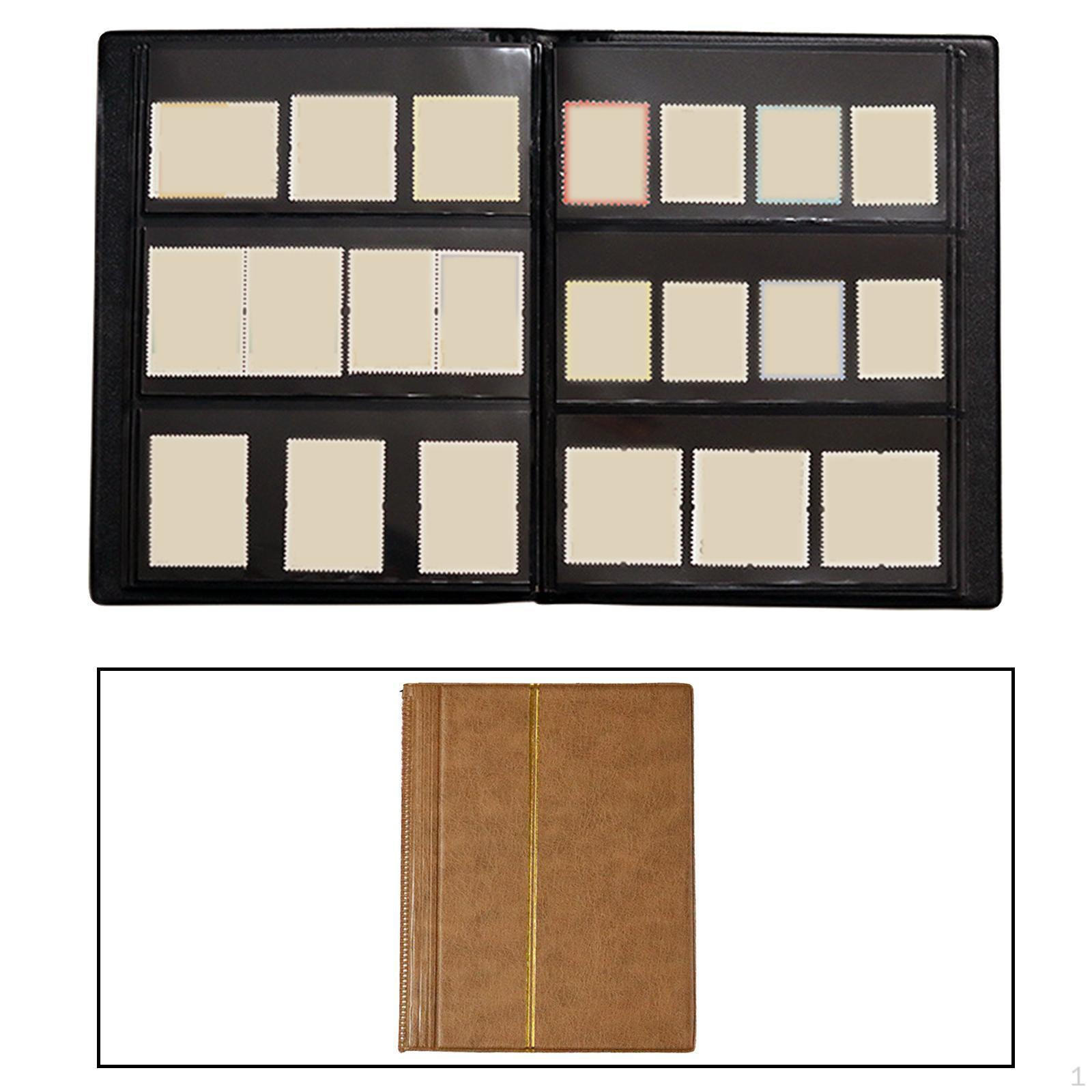 

Stamp Album 10 Sheet (20 ) Holder Supplies Interleaf Type Colleague коричневый