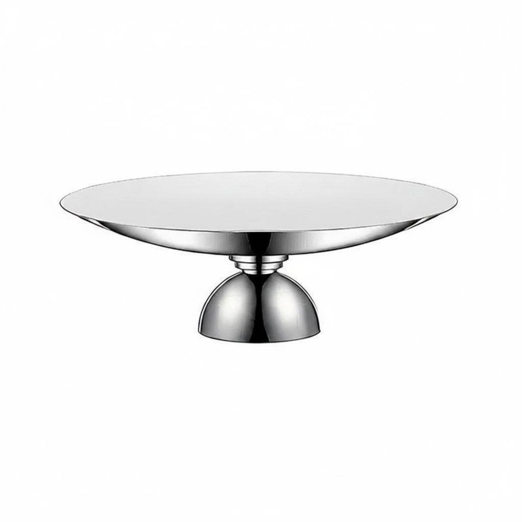 Stainless Steel Fruit Dish Multi-Purpose Tableware Mirror Finish for Living Room