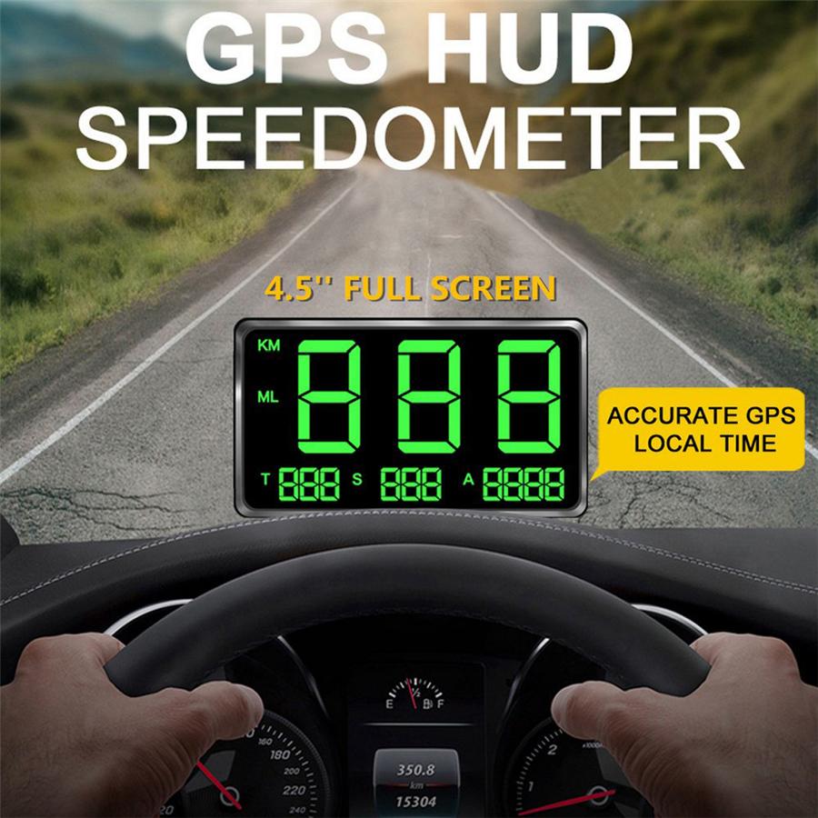 Universal Digital GPS Speedometer Speed Display KM/h MPH For Car Bike Motorcycle