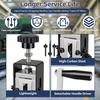 Unealtă manuală dezizolatoare de sârmă acționată de bormașină pentru cupru, diametru 0,06-1 inci - Design cu manivelă manuală cu fălci și șuruburi reglabile pentru reciclarea ușoară a fierului vechi