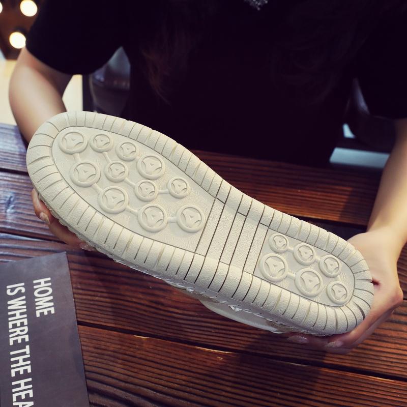 Neue Herren- & Damen-Freizeitschuhe Handgefertigte Leder-Loafer Bequeme Leder-Flats Mokassins Sneakers