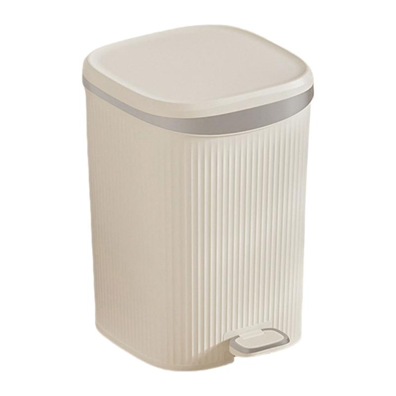 Pedal Waste Can for Effortlessly Refuse Handling, Step Trash Can for Busy Homemakers and Professional Garbage Bin