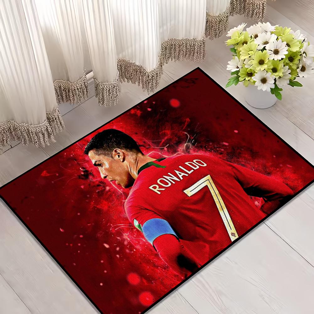 

C-Cristiano-s Star R-Ronaldo-ES small carpet For House Bedroom Decoration Kitchen Bath Super Absorbent Rug Carpet Foot Non-slip 40cm x 60cm