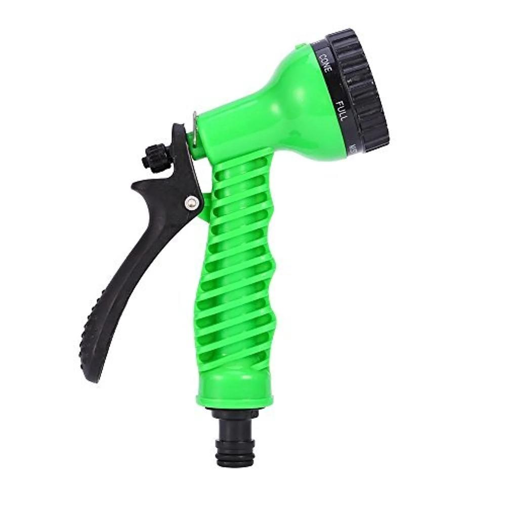 Car wash spray gun, high-pressure garden watering sprayer, adjustable garden hose nozzle (1 piece, green) Pack of 1