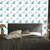 Wallpaper Dinosaurs plants leaves for living room and bedroom 50x1000
