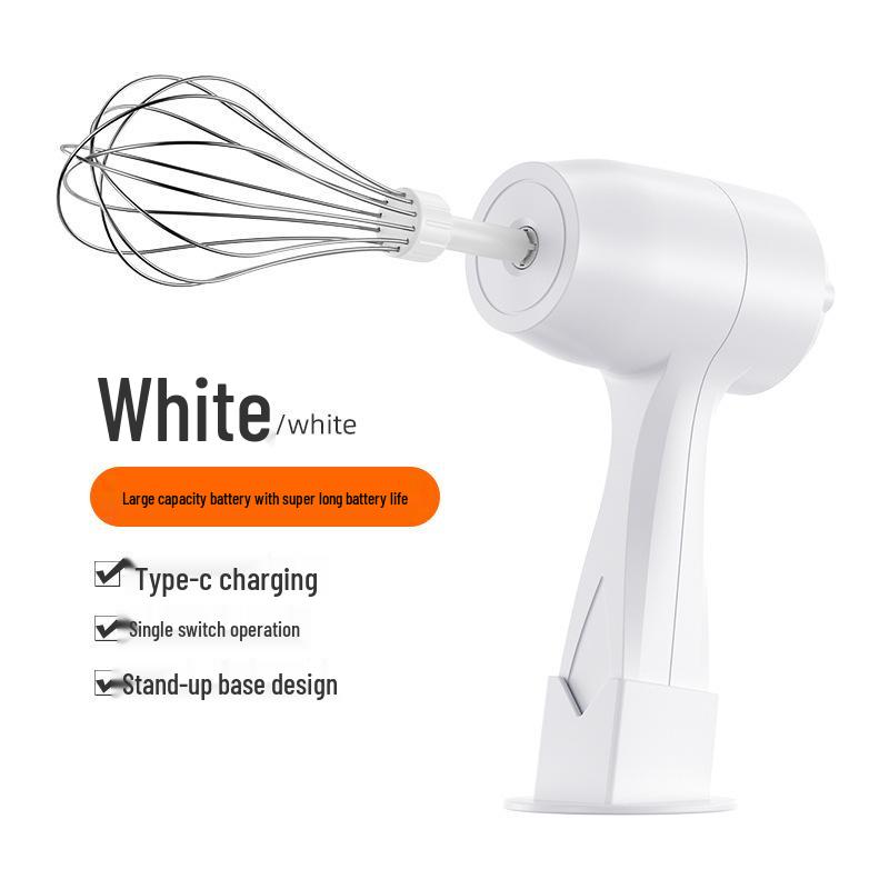 Wireless Handheld Multi-Function Electric Egg Beater for Baking Electric Egg Beater