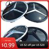 Car Sticker For AMG 3D ABS Logo The Front Grille Star Logo Badge Mirror Bottom for Mercedes-Benz for Mercedes-Benz W177