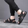 FashionMen Sandals fashion Casual Shoes Summer Outdoor Concise Lightweight canvas Beach Shoes men Slippers Male Sandals