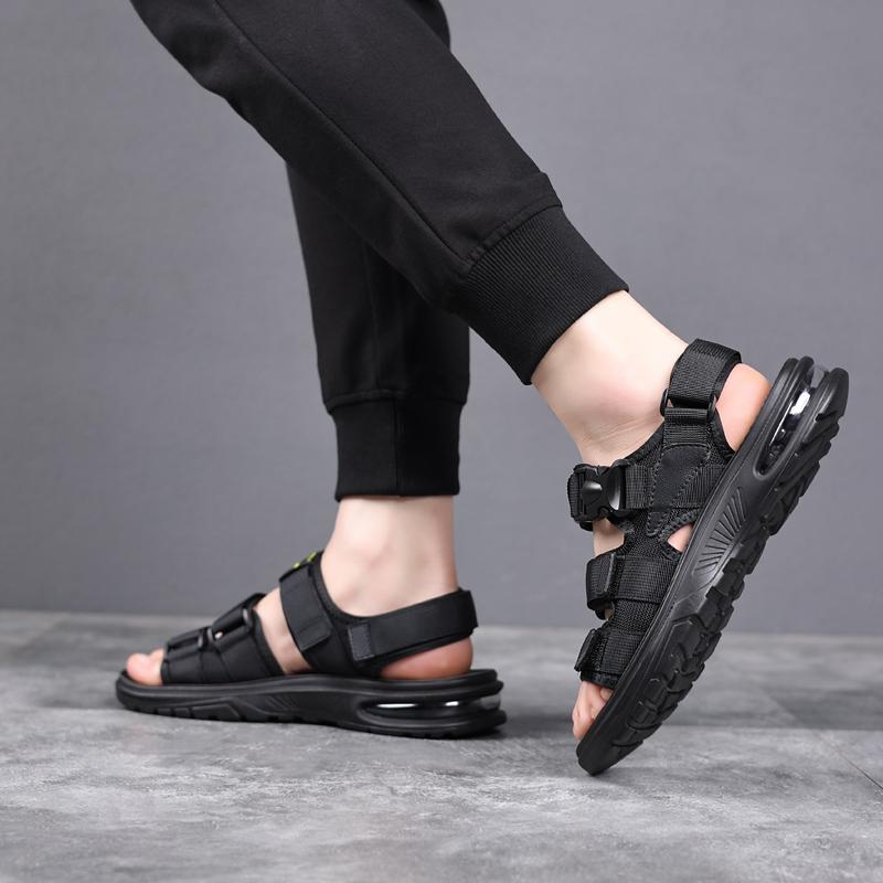 FashionMen Sandals fashion Casual Shoes Summer Outdoor Concise Lightweight canvas Beach Shoes men Slippers Male Sandals