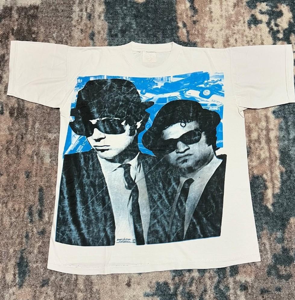 VINTAGE RARE 80S THE BLUES BROTHER MOSQUITOHEAD Reprint New T-shirt XXXXL