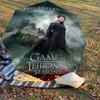 1pc game of thrones season 7 Folding umbrella automatic open/close, 8-Rib Durable Frame, Compact Folding Design, Ideal Birthday1107L