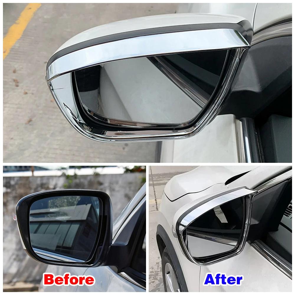 Pentru Nissan Qashqai J11 X-trail X Trail T32 2014 2020, oglindă retrovizoare laterală pentru mașină, acoperire de ploaie, acoperire pentru sprâncene.