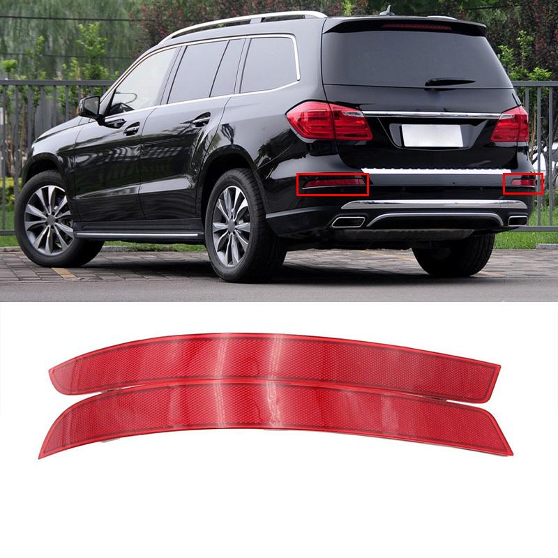 A1668200374 A1668200474 Rear Left&Right Bumper Reflector For Mercedes Benz X166 GL GLS OEM 1668200374 1668200474