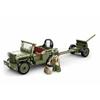 143Pcs Military Vehicle World War II Normandy Landing US  Car Building Blocks Kits Army Car Classic Model Bricks Kids Toys