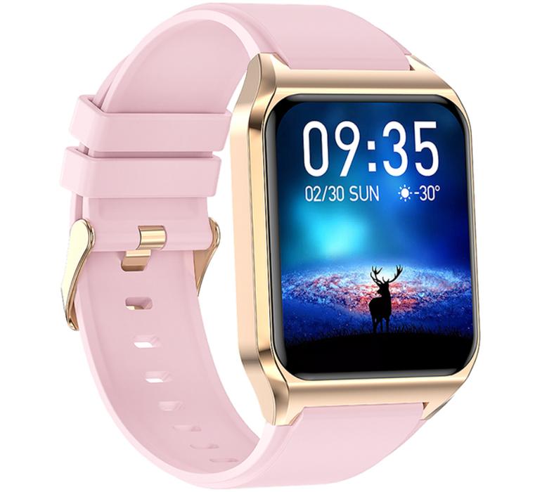 Smartwatch Unisex Rubicon Rnce89 - Wykonywanie Połączeń, Własne Tarcze (Sr035D)