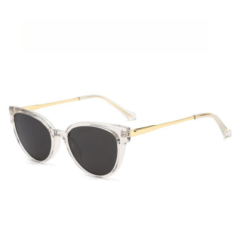 Outdoor Sports UV Resistant Driving Sunglasses for Women Fashion Cat Eye Luxury Design Eyewear Female High End Sunscreen Goggles