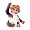 Multicolor Aviator Toy - Berjuan S.L - Anireal - Monkey - 35 Cm - Plastic - Modern - Play