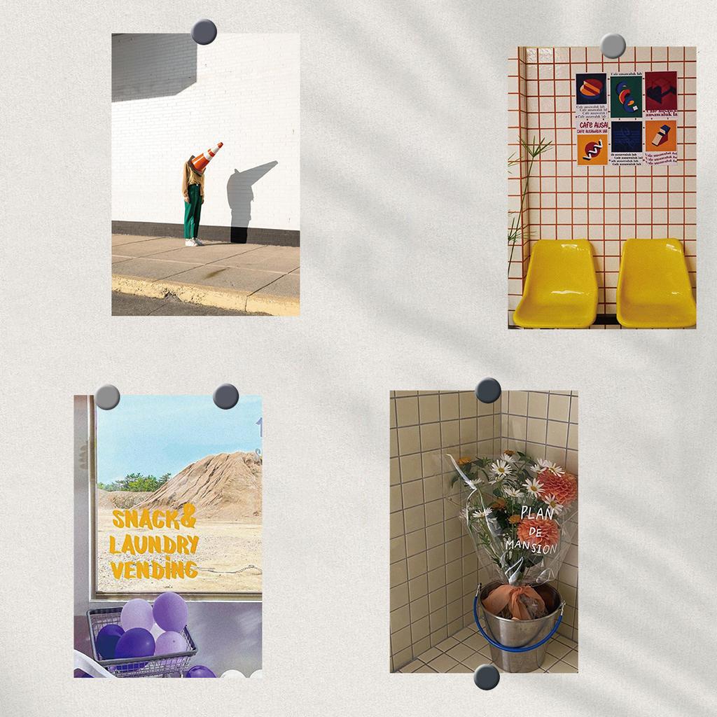 10/20PCS Romantic Mark Posters Stickers Living Harajuku Photography Postcard Wall Home Living Decoration Art Pictures 10×15CM