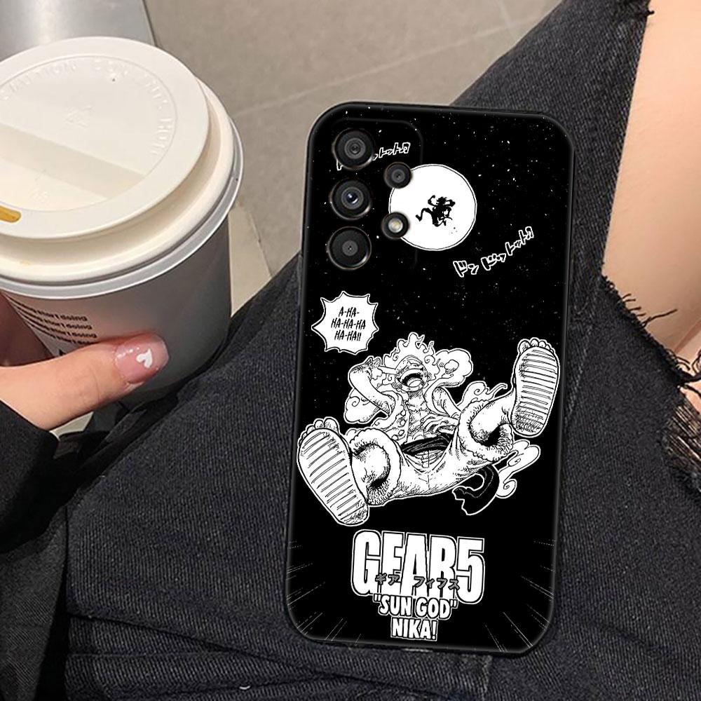 One Piece Gear 5 Luffy Phone Case For Samsung A73 A72 A71 A57 A56 A55 A54 A53 A52 A51 A37 A36 A33 A32 A23 A22 A16 A15 A14 Case