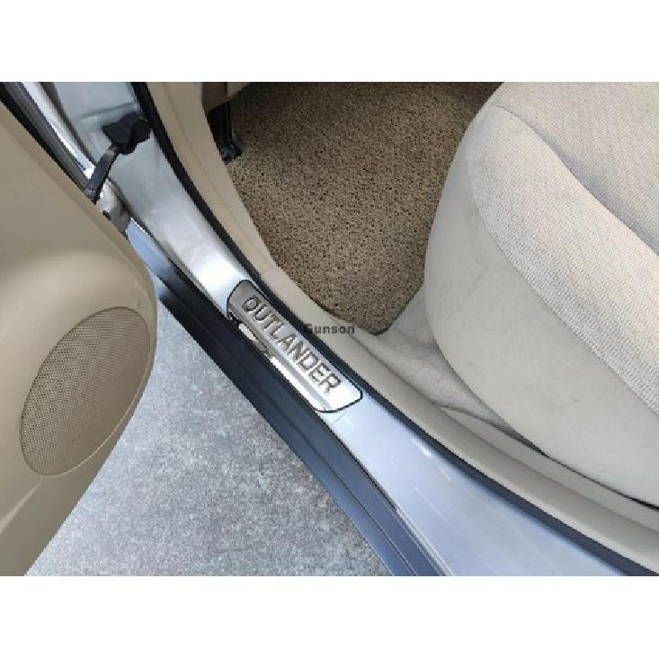 Schutz Türschwelle Kratzschutzblech Für Mitsubishi Outlander Zubehör 2011-2024