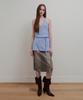 Aobteu Layered Halter Neck Knit - Sky